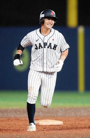 Ｕ１８日本代表時代の水上桂＝２０１９年９月