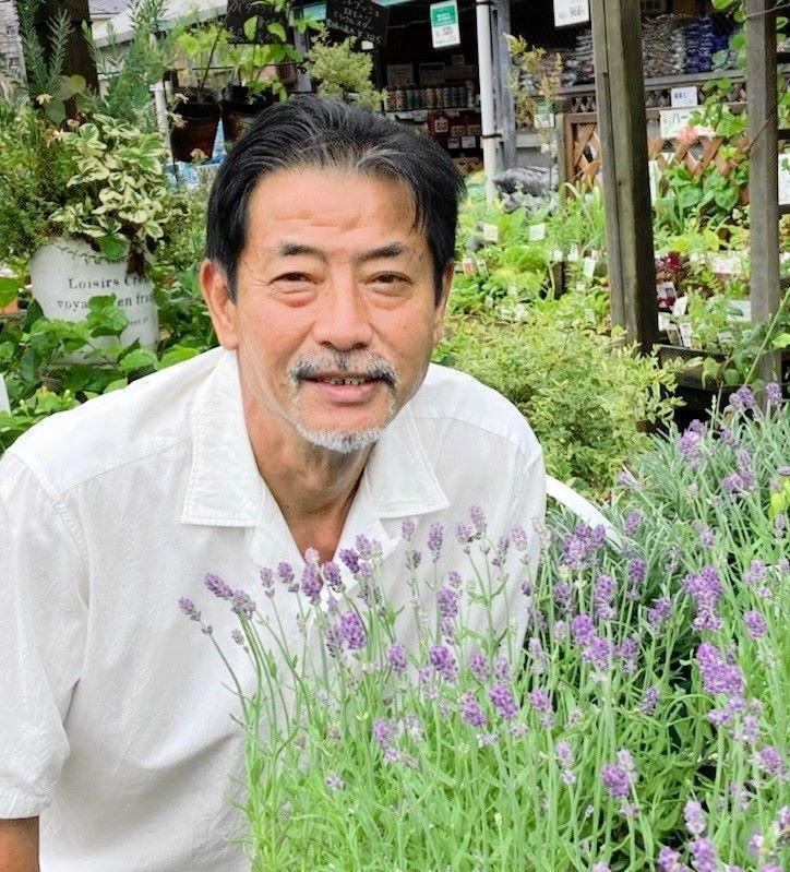 　多趣味の屋鋪要さんはラベンダー栽培も得意（本人提供）