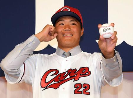 【野球】広島ドラ２・高　広陵高時代の同級生エース・河野との“赤い糸”　「ライバルどころの差では」少ないチャンスものにする力