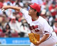 　一足先にプロのマウンドを経験した河野＝２０２３年６月