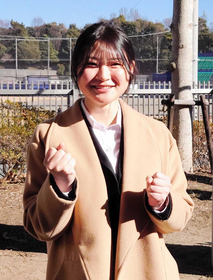 　日本ハムで初の女性通訳となる佐久間しんじゅさん