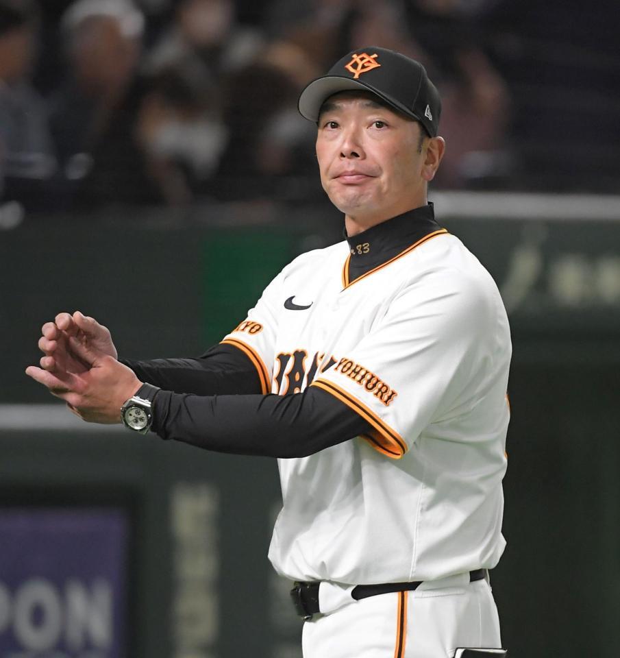 巨人・阿部慎之助監督＝６日