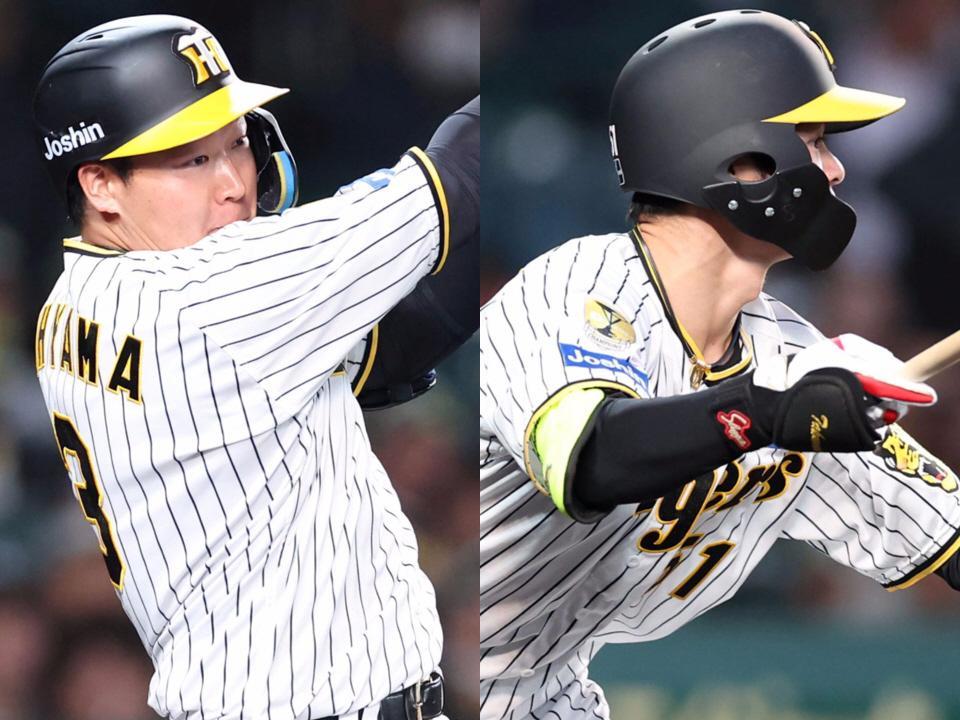 　「ＶＩＴＡＳ」がサポート契約する大山（左）、中野