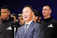 　就任３年目のシーズンへ決意を語った町田・黒田剛監督