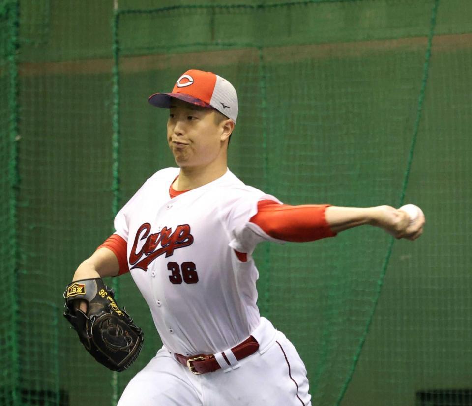 　“開幕投手”に指名された塹江