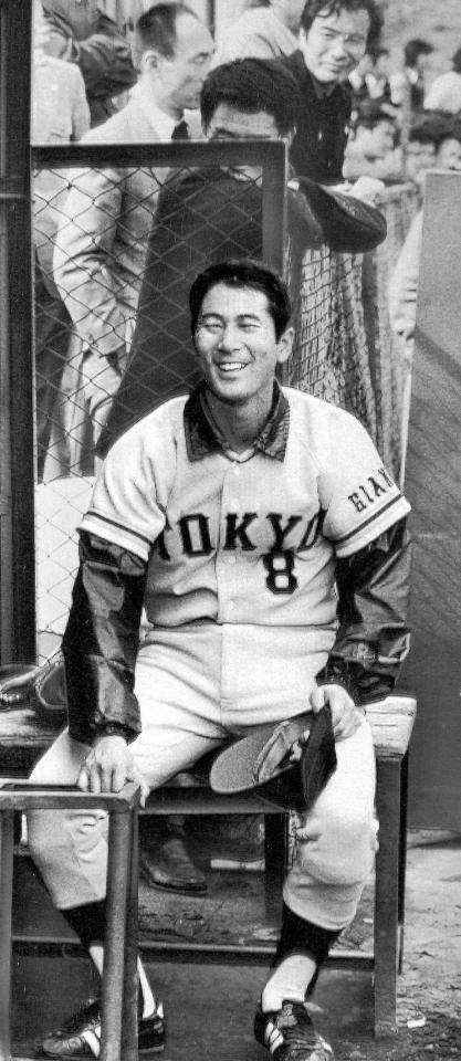 三塁手として大活躍していた巨人・高田繁さん、さわやかな笑顔で人気も急上昇＝１９７６年、多摩川グラウンド