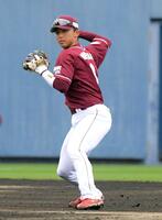 　先発した５試合は、すべて遊撃を守った