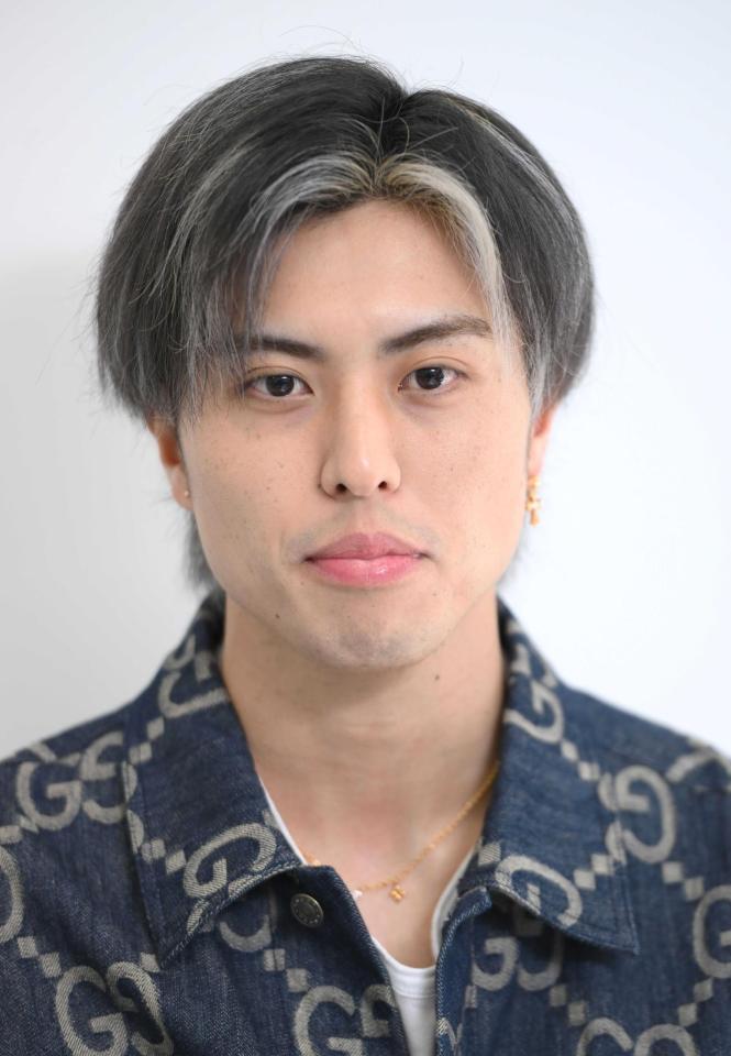 　舞台への思いを語った田中彗（撮影・堀内翔）