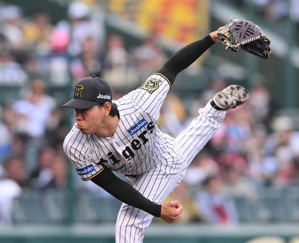 　１２日の中日戦、好投する工藤