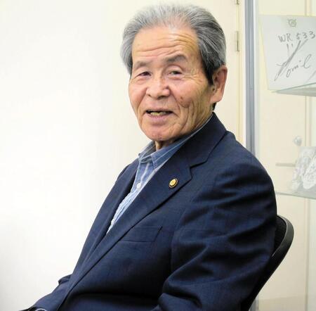日本プロ野球ＯＢクラブの理事長を務める八木沢荘六さん