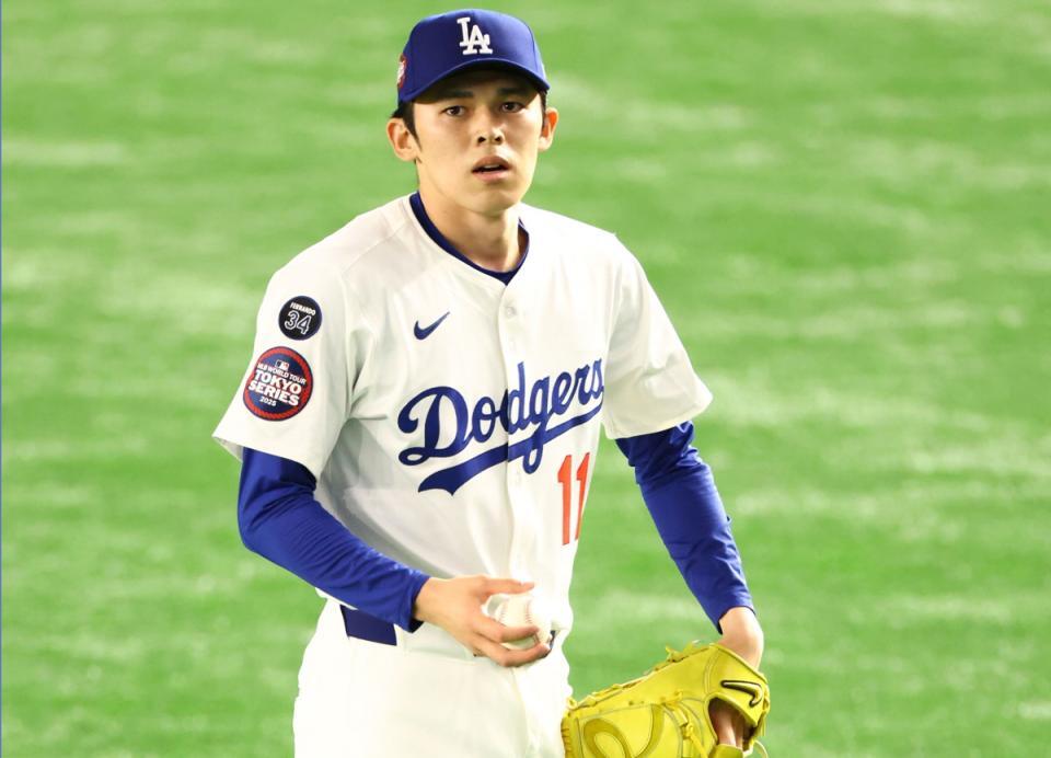 　ドジャース・佐々木朗希