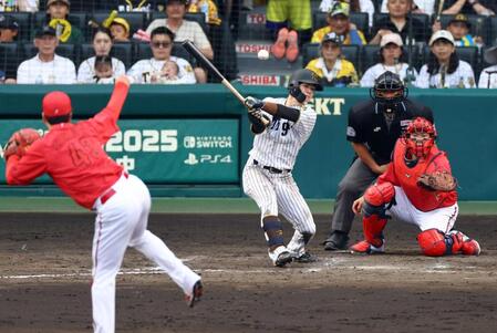 阪神 中野の好調の要因とは 内野安打倍ペース