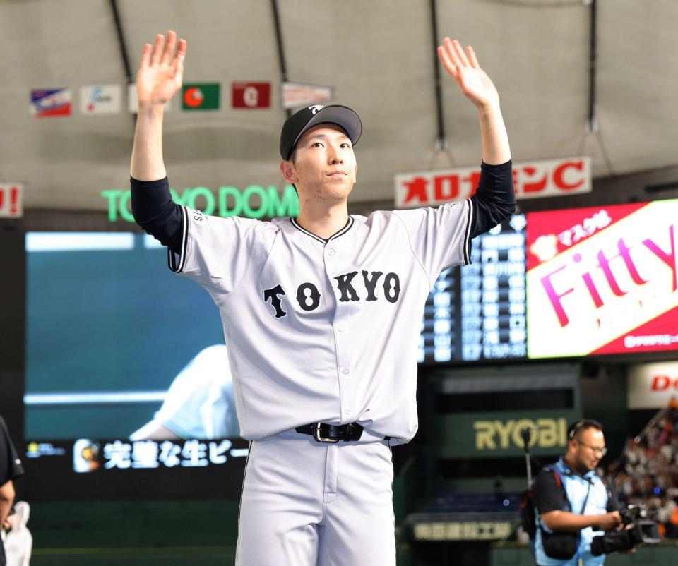 　２５日のヤクルト戦で今季初勝利を挙げた戸郷