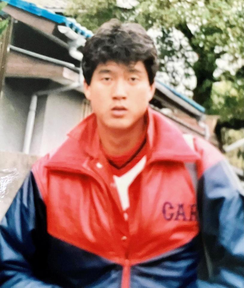 　広島時代の金石昭人投手