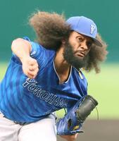 　阪神戦でのジャクソン＝５月２９日