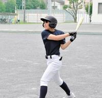 　青鳥特別支援で初の女子部員となった小山さん