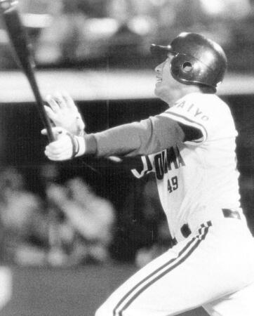 　大洋時代の畠山さん＝１９９２年