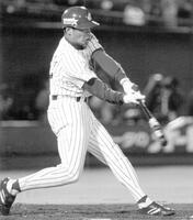 横浜で活躍した畠山さん＝１９９５年