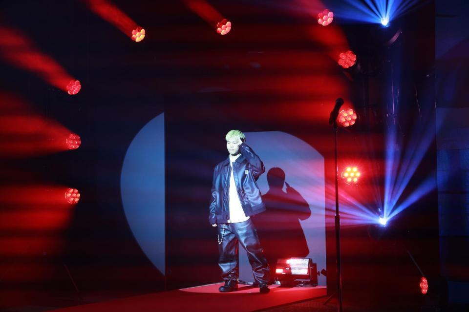 　入場する那須川天心（撮影・金田祐二）