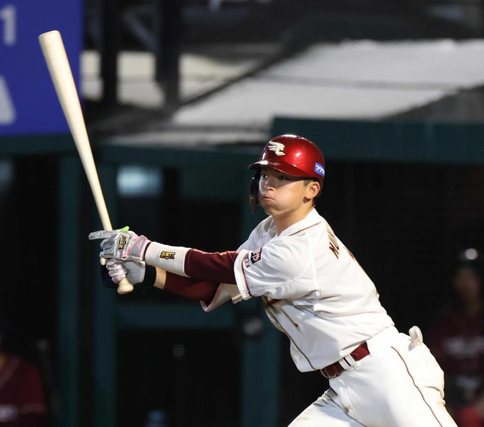 　ルーキーイヤーを１軍で完走した楽天・宗山塁