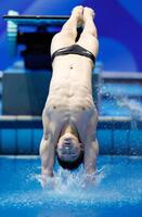 玉井陸斗の入水の瞬間