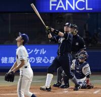 2010年8月（打者は阪神・ブラゼル）