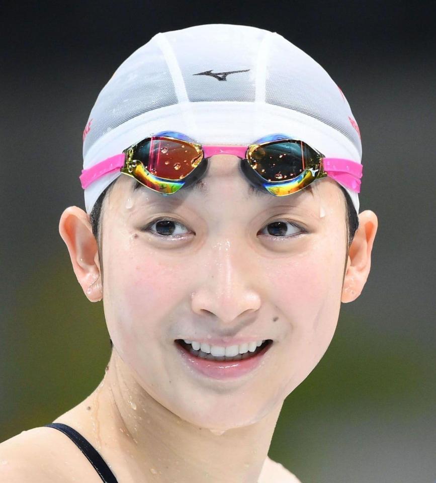 池江璃花子 柔らかな表情 ゴーグルの跡に見えた競泳選手らしさ カメラマン発 オピニオンｄ デイリースポーツ Online