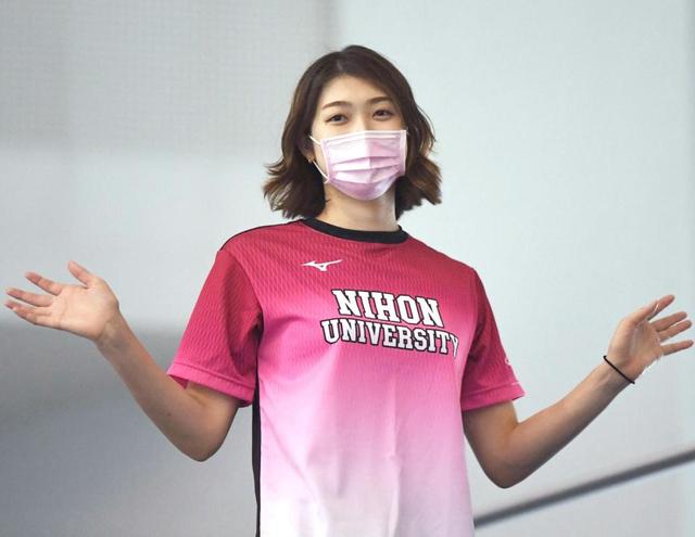 池江璃花子　望遠レンズ越しに見たポジティブな姿