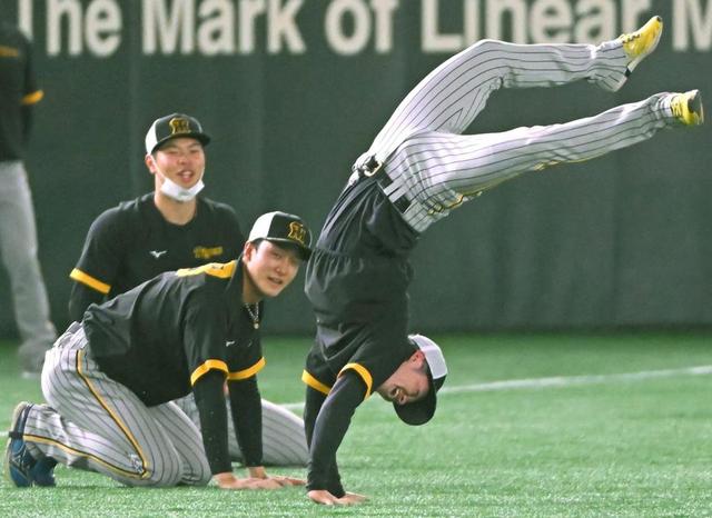 阪神 中野が見せた驚異の身体能力 カメラマン発 オピニオンｄ デイリースポーツ Online