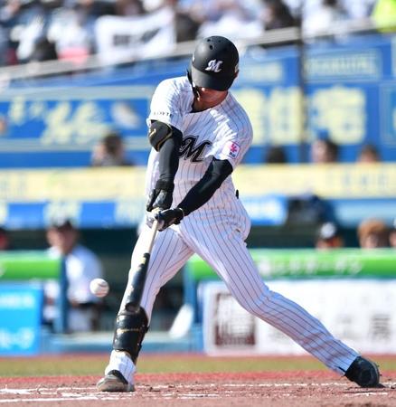 早い者勝ち！！　ミートバッティングSP　ロッテ　藤原 ついに覚醒か ロッテ・藤原恭大 ファインダー越しに感じた、フォア・ザ