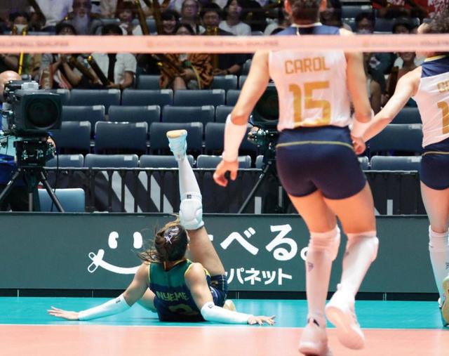 女子バレー・ブラジルの強さの秘密は足技！？/カメラマン発/インサイド/デイリースポーツ online