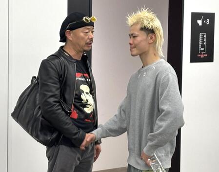 那須川天心　会見後に見せた素の表情　父を前に感情が表に