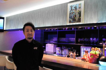 　元阪神の浅井良さんは現在、大阪・北新地でバー「ＡＺＡＳ’」を営む