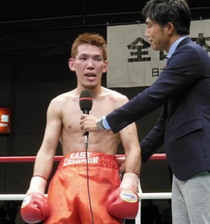 　ＭＶＰを獲得した斉藤裕太