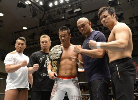 　対抗戦に勝利したバーニング