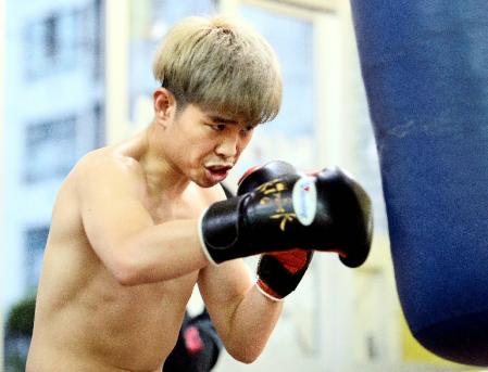 　初防衛後、本格的に始動したＷＢＡライトフライ級王者の井岡一翔＝大阪市