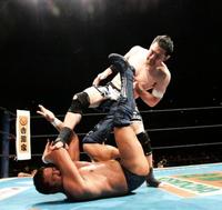 永田裕志を踏みつける桜庭和志（上）