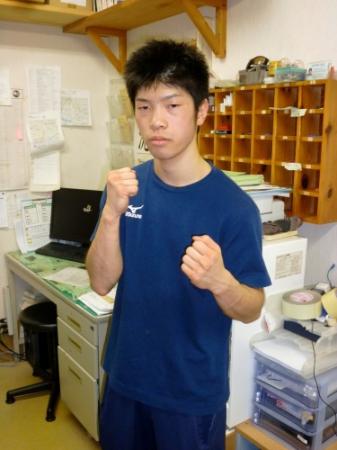 大阪の六島ジムに遠征しスパーリングを行った“名古屋の怪物”田中