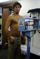 　計量を９２キロでクリアした石田＝ＪＢＣ関西事務局