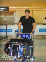 ２３日のミルコ・クロコップ戦に備えて帰国した石井慧