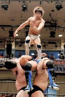 飯伏とＨＡＲＡＳＨＩＭＡ前哨戦で激突