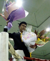 引退の大場浩平さんへ穂積が惜別エール