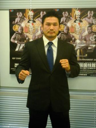 「ＩＧＦ　ＷＯＲＬＤ　ＧＰトーナメント」に日本代表として出場するミノワマン