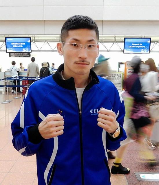 岩佐亮佑が英国に出発　王座獲得へ自信