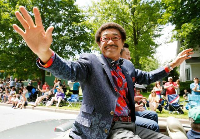 具志堅氏、表彰式スピーチでも沸かせた