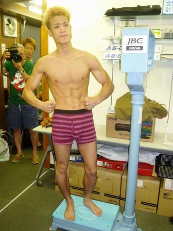 計量を一発クリアした辰吉寿以輝