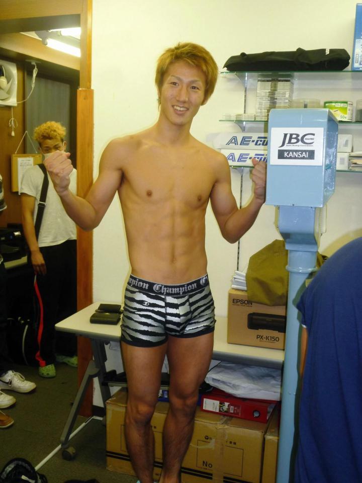 計量を一発クリアした中沢奨