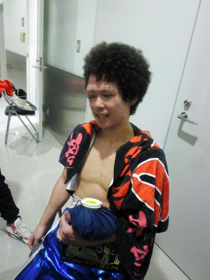 　善戦及ばず判定で敗れた最暴愚畷谷