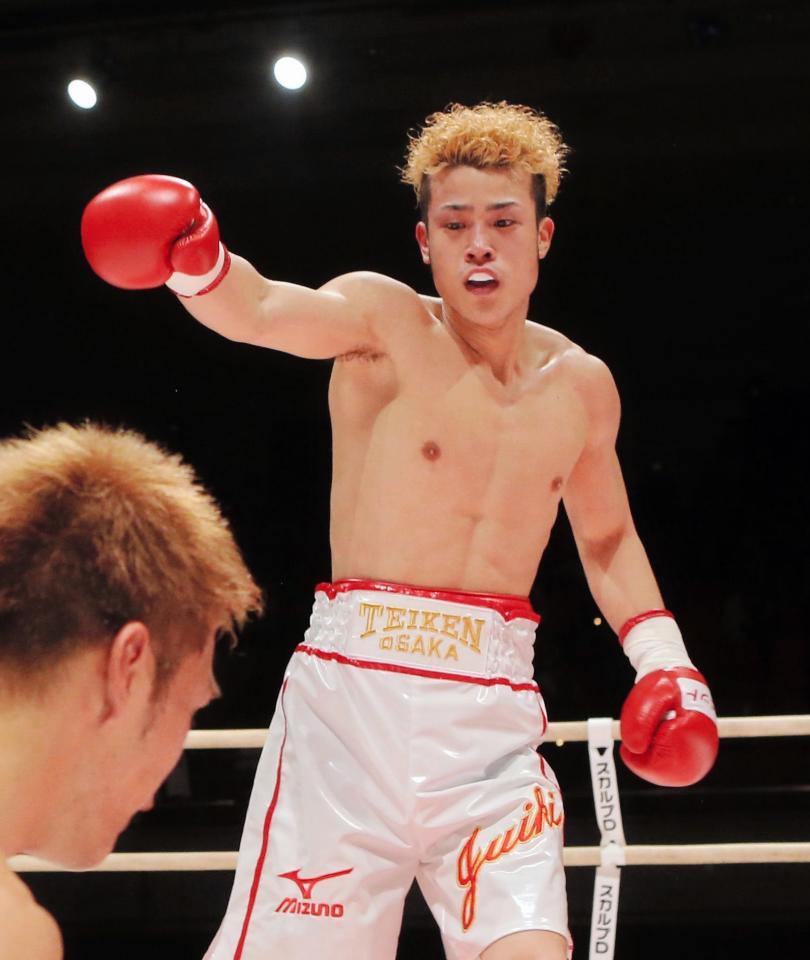 　プロ３戦目が決まった辰吉寿以輝