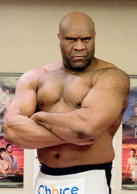 サップ　曙の投げ技警戒も勝つ自信あり